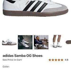 Adidas Samba OG White Black Sneakers